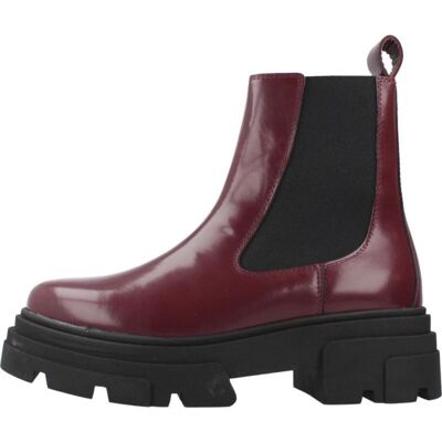 Tommy Hilfiger Botines Chelsea Th Shiny Leather Burdeos H04 Con Plataforma H04 Talla 38,5 Tommy Hilfiger Botines Chelsea Th Shiny Leather Burdeos H04 Con Plataforma H04 Talla 38,5
