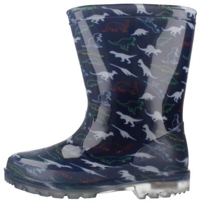 CHICCO Botas De Agua Wosh Modelo 800 - Azul Estampado 800 Talla 27 CHICCO Botas De Agua Wosh Modelo 800 - Azul Estampado 800 Talla 27