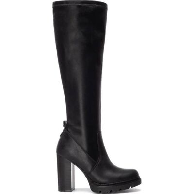 REFRESH Botas Altas De Vestir Negras 172924 Con Tacón Y Plataforma Negro Talla 36 REFRESH Botas Altas De Vestir Negras 172924 Con Tacón Y Plataforma Negro Talla 36