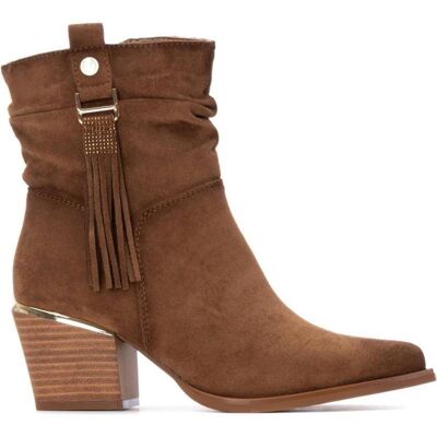 XTI Botines 144461 Camel De Antelina Con Flecos Estilo Tejano Marrón Talla 37 XTI Botines 144461 Camel De Antelina Con Flecos Estilo Tejano Marrón Talla 37