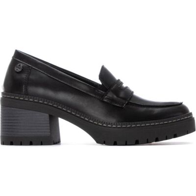 XTI Mocasines Mujer Tacón Track Negro 144457 Negro Talla 41 XTI Mocasines Mujer Tacón Track Negro 144457 Negro Talla 41
