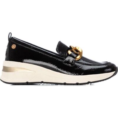 XTI Mocasín 144224 Negro Con Cadena Dorada Y Plataforma Deportiva Negro Talla 39 XTI Mocasín 144224 Negro Con Cadena Dorada Y Plataforma Deportiva Negro Talla 39