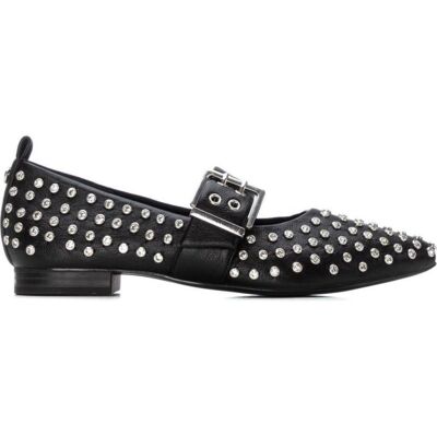 XTI Mocasines 144264 Con Tachuelas Y Hebilla Negro Talla 38 XTI Mocasines 144264 Con Tachuelas Y Hebilla Negro Talla 38
