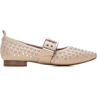 XTI Mocasín Plano 144264 Beige Con Hebilla Beige Talla 37 XTI Mocasín Plano 144264 Beige Con Hebilla Beige Talla 37