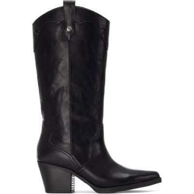 XTI Bota Cowboy 144723 Para Mujer Negro Talla 37 XTI Bota Cowboy 144723 Para Mujer Negro Talla 37