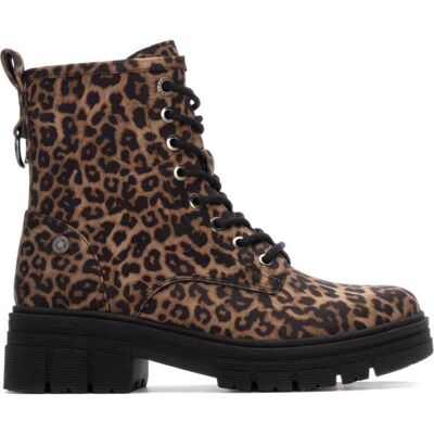 REFRESH Botines 173166 Con Cordones Y Estampado Animal Print Leopardo Talla 35 REFRESH Botines 173166 Con Cordones Y Estampado Animal Print Leopardo Talla 35