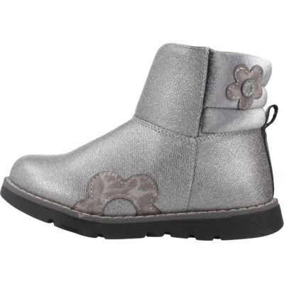 CHICCO Botas Fiosai Gris Con Cremallera Lateral Y Diseño Acolchado 80 Talla 26 CHICCO Botas Fiosai Gris Con Cremallera Lateral Y Diseño Acolchado 80 Talla 26