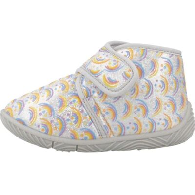 CHICCO Zapatillas De Casa Ankle Boot Tulip Gris 020 Con Estampado De Arcoíris 020 Talla 25 CHICCO Zapatillas De Casa Ankle Boot Tulip Gris 020 Con Estampado De Arcoíris 020 Talla 25