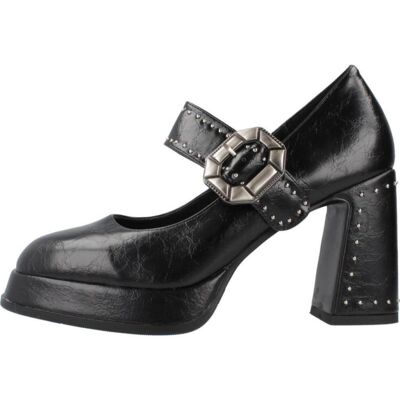 NOA HARMON Merceditas 9809n De Tacón Con Plataforma Y Hebilla Decorativa Negra Negro Talla 41 NOA HARMON Merceditas 9809n De Tacón Con Plataforma Y Hebilla Decorativa Negra Negro Talla 41