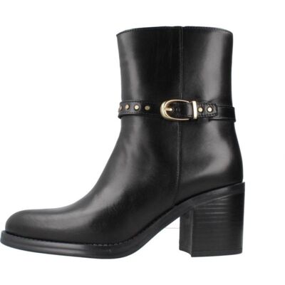 ALPE Botines Leyla Negros Con Hebilla Negro Talla 40,5 ALPE Botines Leyla Negros Con Hebilla Negro Talla 40,5