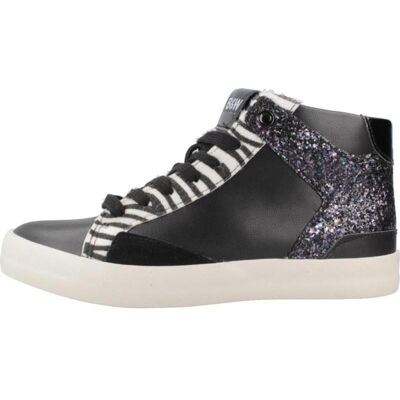 BW BREAK WALK Zapatillas Altas Bjsh368007 Con Glitter Y Estampado Cebra Black Talla 40,5 BW BREAK WALK Zapatillas Altas Bjsh368007 Con Glitter Y Estampado Cebra Black Talla 40,5