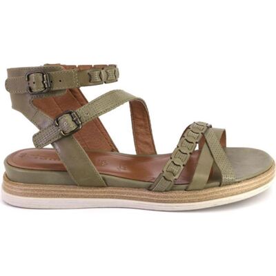 TAMARIS Sandalias 28210 De Piel Verde Verde Talla 36 TAMARIS Sandalias 28210 De Piel Verde Verde Talla 36