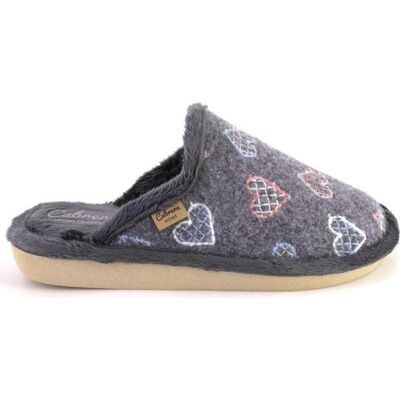 CABRERA Zapatillas De Casa 2473 Gris Gris Talla 40 CABRERA Zapatillas De Casa 2473 Gris Gris Talla 40