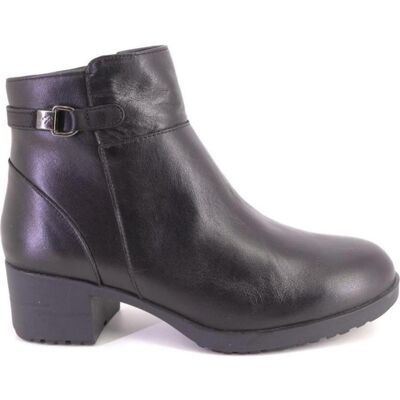 FLUCHOS Botines De Piel F2240 Negros Negro Talla 36 FLUCHOS Botines De Piel F2240 Negros Negro Talla 36
