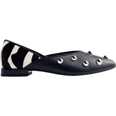 GIOSEPPO Bailarinas Braham De Piel Con Tachas Negro Talla 39 GIOSEPPO Bailarinas Braham De Piel Con Tachas Negro Talla 39