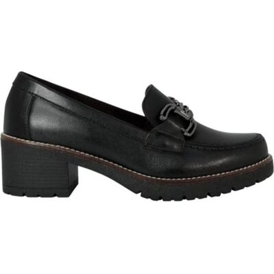 PITILLOS Mocasín 20220 Negro Con Tacón Bloque Y Hebilla Decorativa Negro Talla 39 PITILLOS Mocasín 20220 Negro Con Tacón Bloque Y Hebilla Decorativa Negro Talla 39