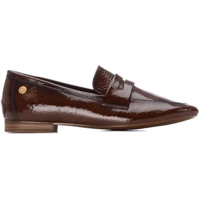 XTI Mocasines 144244 Efecto Charol Punta Fina Camel Talla 39 XTI Mocasines 144244 Efecto Charol Punta Fina Camel Talla 39