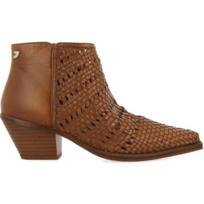 GIOSEPPO Botines Cowboy Livonia 73597 Marrón Trenzado De Cuero Cuero Talla 37 GIOSEPPO Botines Cowboy Livonia 73597 Marrón Trenzado De Cuero Cuero Talla 37