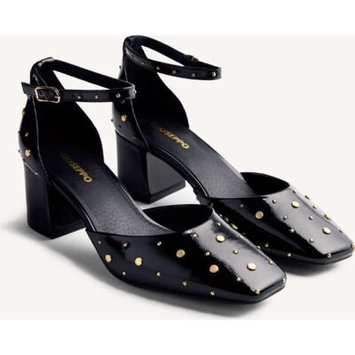 GIOSEPPO Sandalias De Tacón Kinbrae Con Tachas Marrón Talla 40 GIOSEPPO Sandalias De Tacón Kinbrae Con Tachas Marrón Talla 40