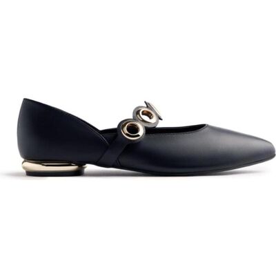 GIOSEPPO Merceditas Nimrod 76001 De Piel Con Detalle Metálico Negro Talla 39 GIOSEPPO Merceditas Nimrod 76001 De Piel Con Detalle Metálico Negro Talla 39