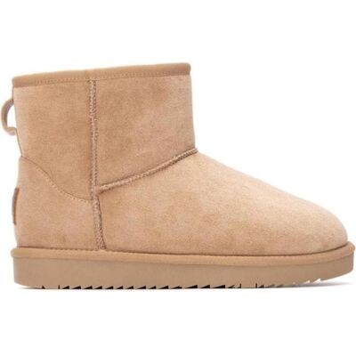 XTI Botines Planos 144444 Para Mujer Beige Talla 40 XTI Botines Planos 144444 Para Mujer Beige Talla 40