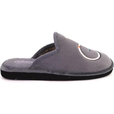CABRERA Zapatillas De Casa Modelo 2936 - Gris Cómodo Gris Talla 48 CABRERA Zapatillas De Casa Modelo 2936 - Gris Cómodo Gris Talla 48
