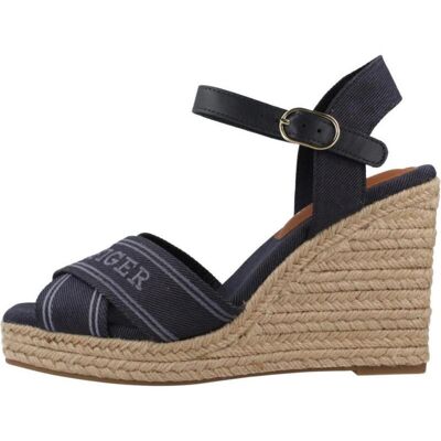 Tommy Hilfiger Sandalias De Cuña Fw0fw08668 De Esparto - Azul Marino Marino Talla 41 Tommy Hilfiger Sandalias De Cuña Fw0fw08668 De Esparto - Azul Marino Marino Talla 41