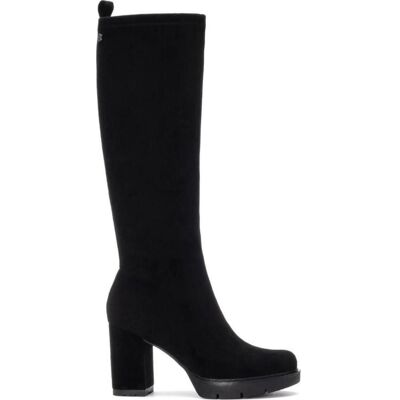 XTI Bota Alta 144580 Con Tacón Y Plataforma Negro Talla 37 XTI Bota Alta 144580 Con Tacón Y Plataforma Negro Talla 37