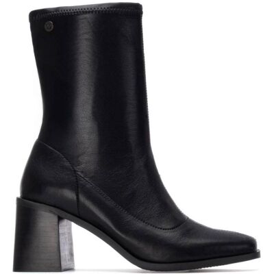XTI Botín De Tacón Ancho Negro Negro Talla 39 XTI Botín De Tacón Ancho Negro Negro Talla 39