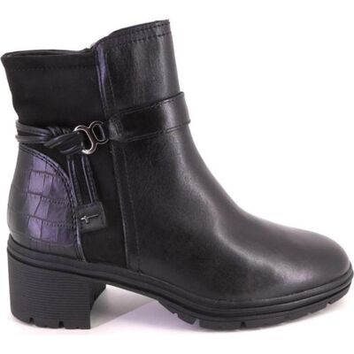 TAMARIS Botines De Piel 25823 Negros Negro Talla 36 TAMARIS Botines De Piel 25823 Negros Negro Talla 36