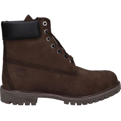 Timberland Botas Premium 6 Inch Lace Up Marrón Oscuro 2141 Brown Talla 42 Timberland Botas Premium 6 Inch Lace Up Marrón Oscuro 2141 Brown Talla 42