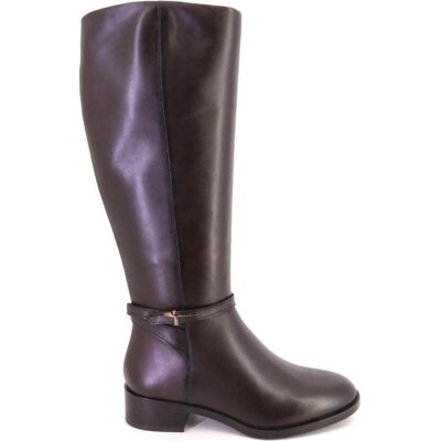 TAMARIS Bota Alta De Piel Marrón 25529 Marron Talla 37 TAMARIS Bota Alta De Piel Marrón 25529 Marron Talla 37
