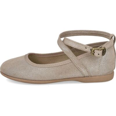 BATILAS 105-288 Cruzadas Taupe Taupe Talla 23 BATILAS 105-288 Cruzadas Taupe Taupe Talla 23