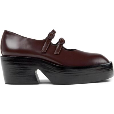 Camper Zapatos De Piel Billie Burdeos K201805 Burdeos001 Talla 38 Camper Zapatos De Piel Billie Burdeos K201805 Burdeos001 Talla 38
