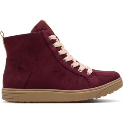 JANA Botín Vegano 25280 Burdeos Granate Con Cordones Granate Talla 40 JANA Botín Vegano 25280 Burdeos Granate Con Cordones Granate Talla 40