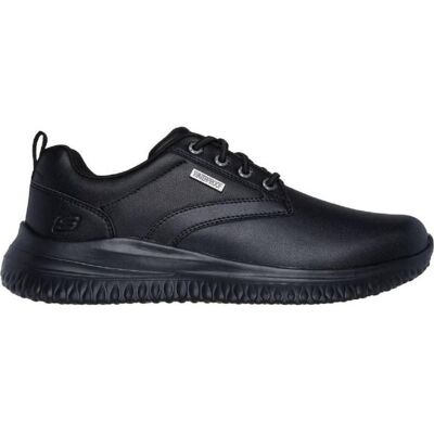 Skechers 210661 Zapatos De Piel Negros Con Cordones Negro Talla 42 Skechers 210661 Zapatos De Piel Negros Con Cordones Negro Talla 42