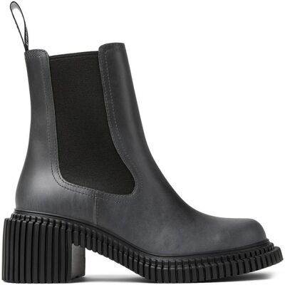 Camper Botines De Piel Pix London K400803 Grises Gris003 Talla 36 Camper Botines De Piel Pix London K400803 Grises Gris003 Talla 36