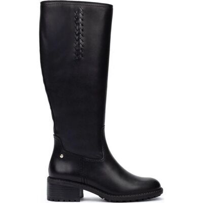 PIKOLINOS Botas Altas De Piel Medina W0d-9761 Negras Black Talla 36 PIKOLINOS Botas Altas De Piel Medina W0d-9761 Negras Black Talla 36