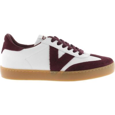 VICTORIA Zapatillas Berlin 1126207 Unisex Blancas Y Burdeos Azul Talla 40 VICTORIA Zapatillas Berlin 1126207 Unisex Blancas Y Burdeos Azul Talla 40