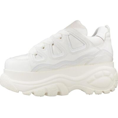 Buffalo Zapatillas Plataforma 1339 Sk8 Blancas White White Talla 39,5 Buffalo Zapatillas Plataforma 1339 Sk8 Blancas White White Talla 39,5