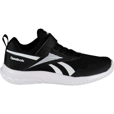 Reebok Zapatillas Deportivas Con Elástico Y Velcro Negro Talla 32 Reebok Zapatillas Deportivas Con Elástico Y Velcro Negro Talla 32