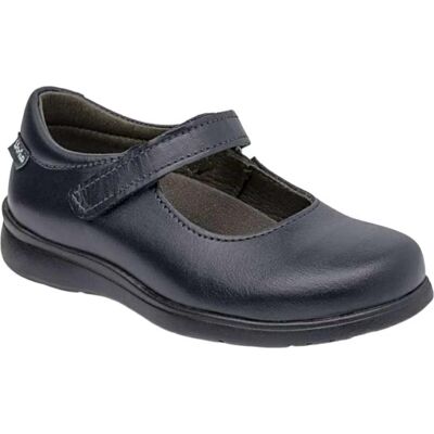GORILA Merceditas Velcro Colegial Piel Azul Modelo 30201 Azul Talla 42 GORILA Merceditas Velcro Colegial Piel Azul Modelo 30201 Azul Talla 42