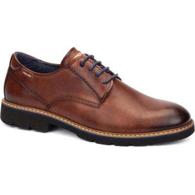 PIKOLINOS Alarcón M7d-4289 - Zapatos De Cordones De Cuero Marrón Cuero Talla 45 PIKOLINOS Alarcón M7d-4289 - Zapatos De Cordones De Cuero Marrón Cuero Talla 45