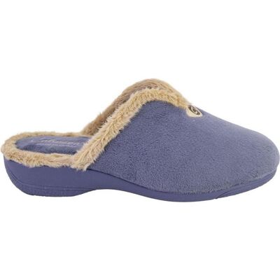 CABRERA 5006 - Pantuflas Forradas Azules Azul Talla 39 CABRERA 5006 - Pantuflas Forradas Azules Azul Talla 39
