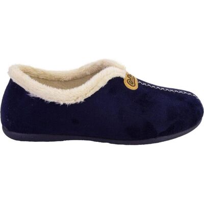 CABRERA 3002 - Pantuflas Forradas Azul Marino Azul Marino Talla 39 CABRERA 3002 - Pantuflas Forradas Azul Marino Azul Marino Talla 39