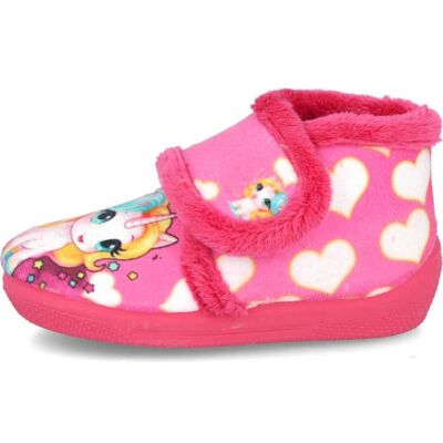 BUBBLE BOBBLE 8050125-S Zapatillas Altas De Casa Fucsia Con Estampado De Unicornio Fuxia Talla 23 BUBBLE BOBBLE 8050125-S Zapatillas Altas De Casa Fucsia Con Estampado De Unicornio Fuxia Talla 23