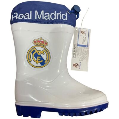 BUBBLE BOBBLE Bota De Agua Real Madrid Blanco Blanco Talla 24-25 BUBBLE BOBBLE Bota De Agua Real Madrid Blanco Blanco Talla 24-25