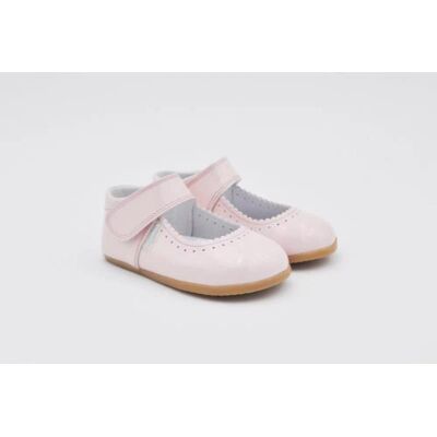 ANGELITOS Pepito Charol Respetuoso De Piel Modelo 541 Rosa Rosa Talla 21 ANGELITOS Pepito Charol Respetuoso De Piel Modelo 541 Rosa Rosa Talla 21