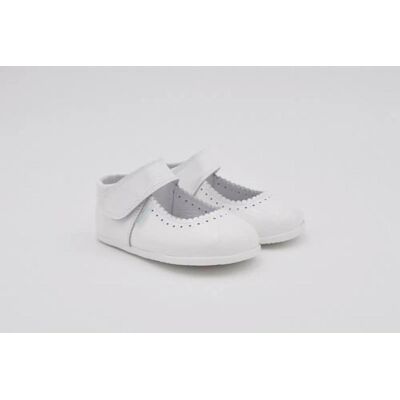 ANGELITOS Pepito Charol Respetuoso De Piel Modelo 541 Blanco Blanco Talla 26 ANGELITOS Pepito Charol Respetuoso De Piel Modelo 541 Blanco Blanco Talla 26