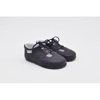 ANGELITOS Zapato Inglesito Respetuoso De Piel Modelo 54 Azul Azul Talla 21 ANGELITOS Zapato Inglesito Respetuoso De Piel Modelo 54 Azul Azul Talla 21